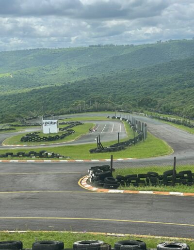 Idube Race Track in Kwa Zulu Natal, South Africa.