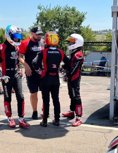 Team Talk with drivers