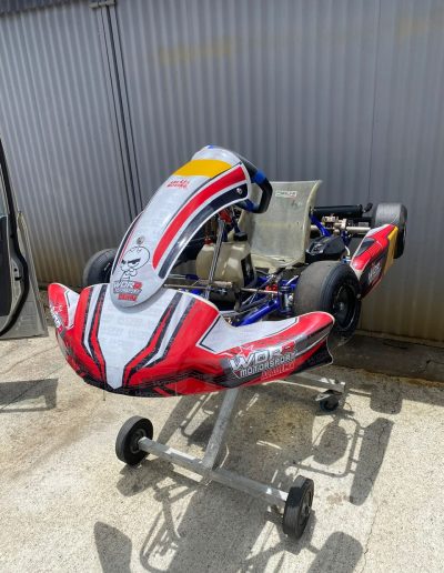 Kart ready for a new Academy driver.
