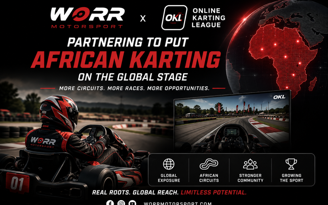 WORR Motorsport Partners with Online Karting League to showcase African Karting to the World