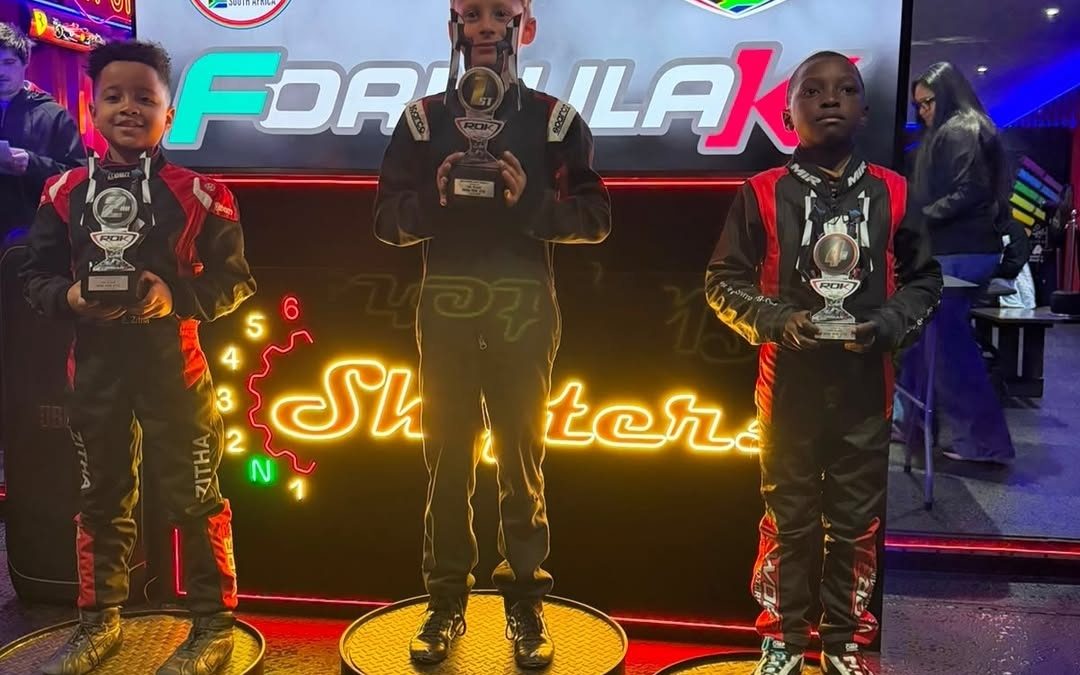 Young karting drivers shine in under 10 Battle at ROK Cup South Africa