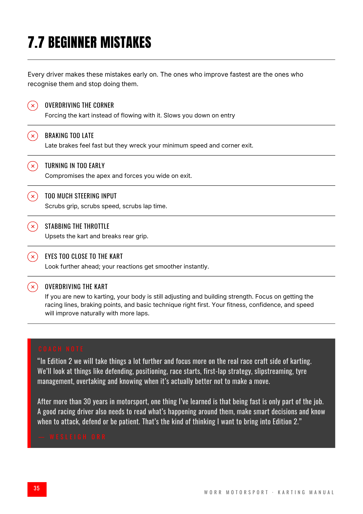 The Complete Karting Fundamentals Manual Edition 1 - Image 3